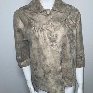 ONE GIRL WHO (NEW!) leather jacket